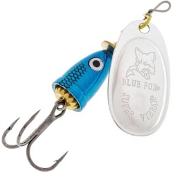 Блесна вращающаяся Blue Fox Vibrax Shad BFSD1-SSD, 10 г, 22 мм, цвет BS