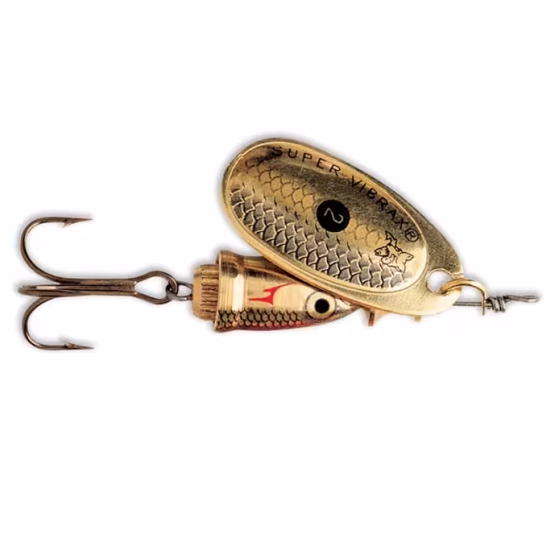 Блесна вращающаяся Blue Fox Vibrax Shad BFSD5-GSD, 13 г, 47 мм, цвет GSD