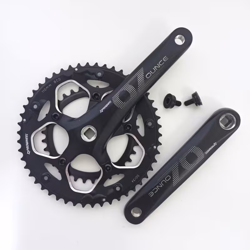 Комплект шатунов Prowheel OUNCE 521C-N 50/34T 1/2x3/32 SBB, 170 мм