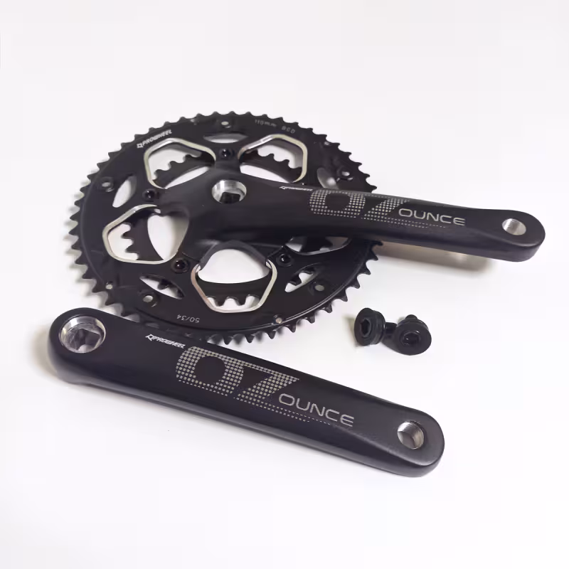 Комплект шатунов Prowheel OUNCE 521C-N 50/34T 1/2x3/32 SBB, 170 мм