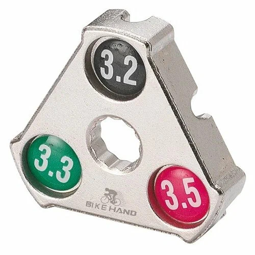 Ключ для спиц Bike Hand YC-1A Cr-Mo 3.2/3.3/3.5 мм