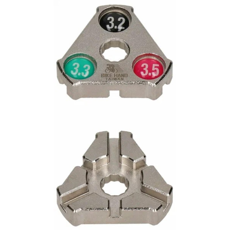 Ключ для спиц Bike Hand YC-1A Cr-Mo 3.2/3.3/3.5 мм