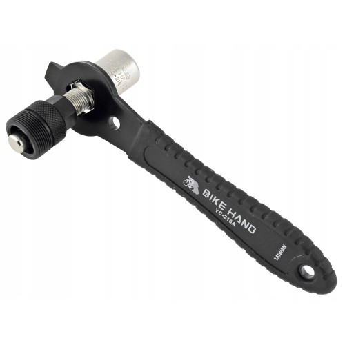 Ключ съемник шатуна Bike Hand YC-216A, обрезиненная рукоятка