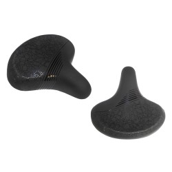 Седло велосипедное Knus KS-8041 Comfort Series XL, 300х295 мм, черный