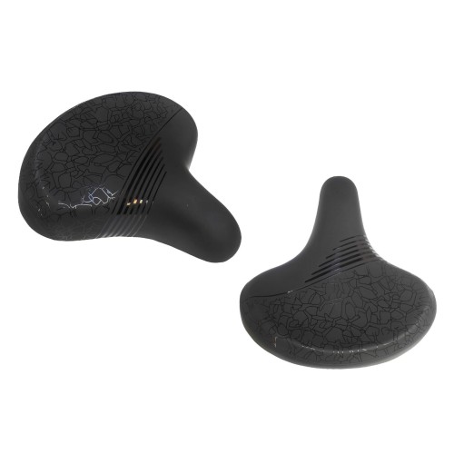 Седло велосипедное Knus KS-8041 Comfort Series XL, 300х295 мм, черный