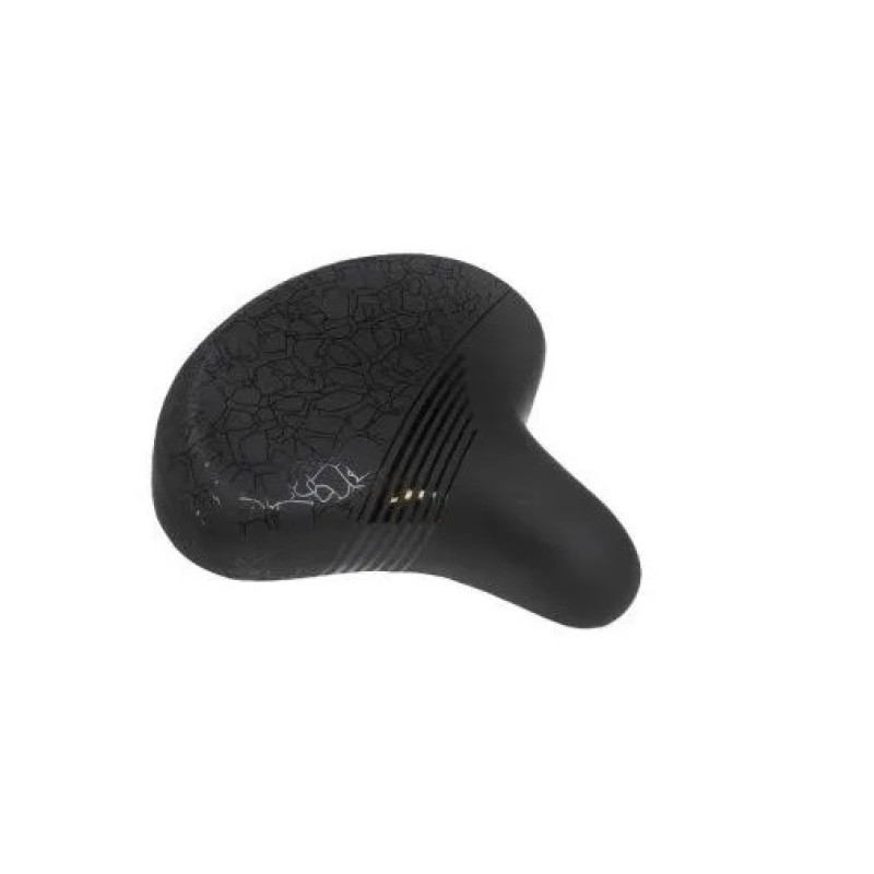 Седло велосипедное Knus KS-8041 Comfort Series XL, 300х295 мм, черный