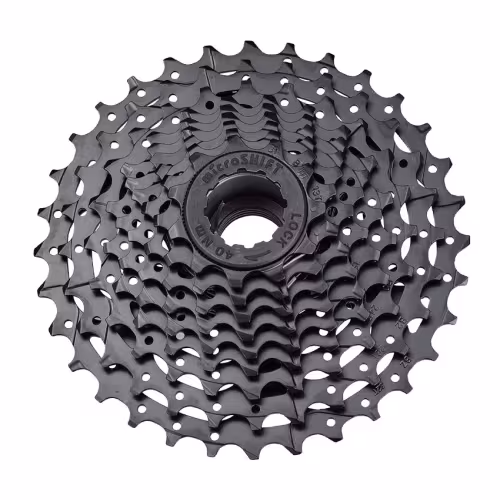 Кассета велосипедная MicroShift CS-H081, 8 скоростей, 11-34T, сталь, черный