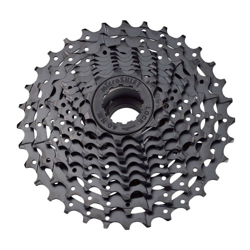 Кассета велосипедная MicroShift CS-H081, 8 скоростей, 11-34T, сталь, черный