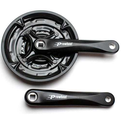 Комплект шатунов Prowheel FC-MA-AC49, 170 мм, 42x34x24T, алюминевые шатуны SQR