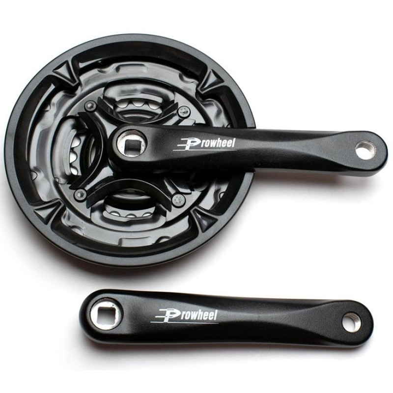 Комплект шатунов Prowheel FC-MA-AC49, 170 мм, 42x34x24T, алюминевые шатуны SQR