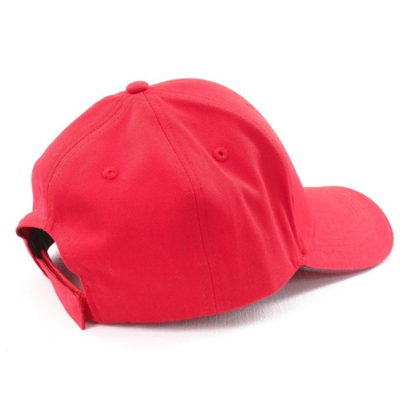 Кепка-бейсболка Dragonfly Classic Red/Grey, хлопок, красный