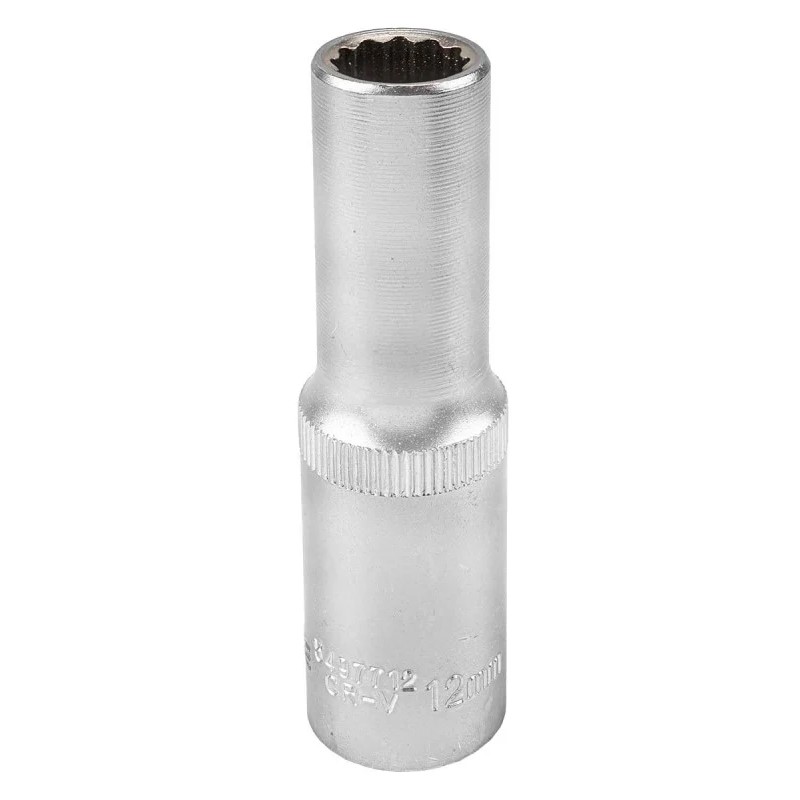 Головка торцевая глубокая Rockforce RF-5497712 12-гранная, 12 мм, 1/2