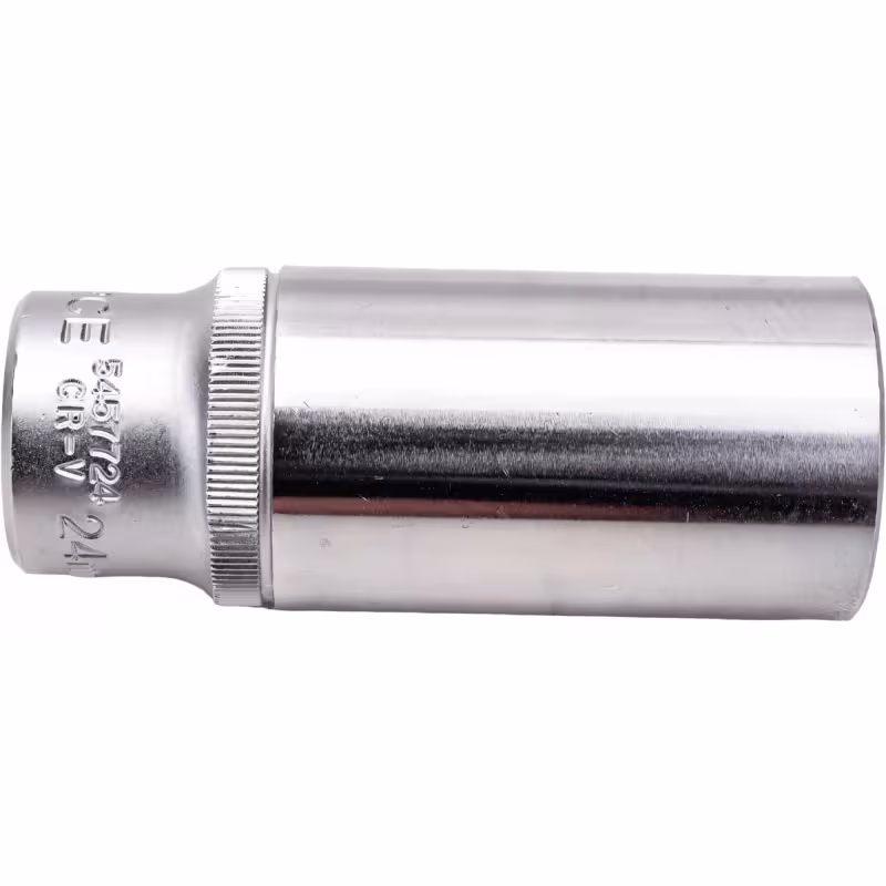 Головка торцевая глубокая RockForce RF-5457724,  6-гранная, 24 мм, 1/2