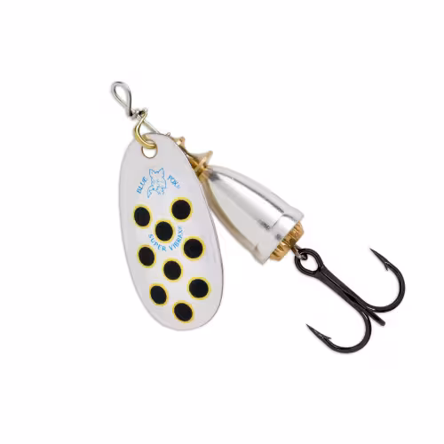 Блесна вращающаяся Blue Fox Vibrax Hot Pepper BFS4-SYB, 40 мм, 10 г, цвет SYB