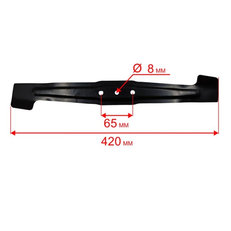 Нож для газонокосилки DDE 791-745-087, 43 см