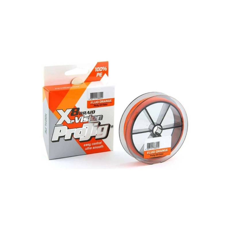 Шнур плетеный ProJig X8 Vision, 0.30 мм, 25 кг, 100 м
