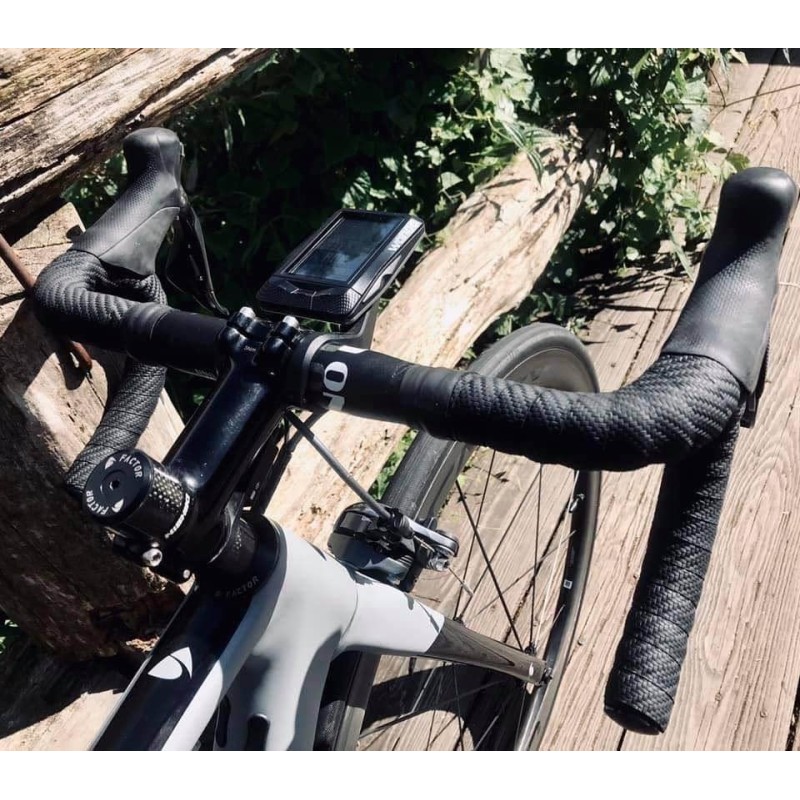 Обмотка руля Ciclovation 3D Carbon Touch Black, 2000x30 мм, черный