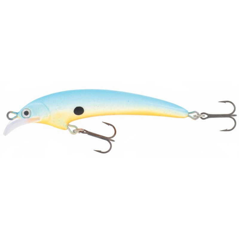 Воблер плавающий Kuusamo Santeri, 90 мм, 9 гр, цвет GL/BLU/W/O, UV