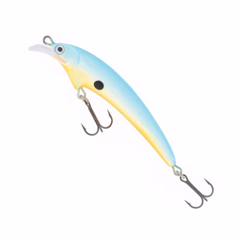 Воблер плавающий Kuusamo Santeri, 90 мм, 9 гр, цвет GL/BLU/W/O, UV