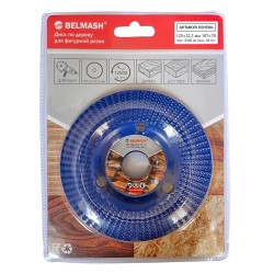 Диск по дереву для фигурной резки Belmash RD150A, 125х22.2 мм, 8Tх50
