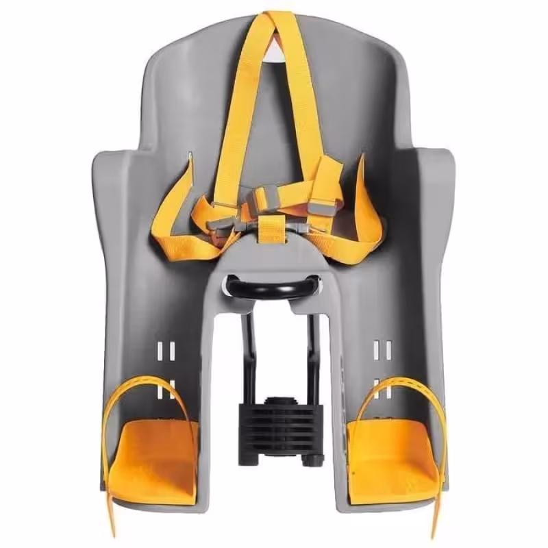 Кресло детское BQ BG-6 крепление заднее дугой на раму, нагрузка 15 кг, цвет серый