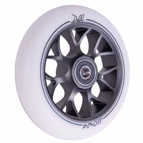 Колесо для самоката Tech Team Dill white, 110 мм, белый