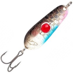 Блесна Kuusamo Rasanen (бусинка), 5 см, 11 гр, цвет GL/BL/BLU/Pink-S, UV