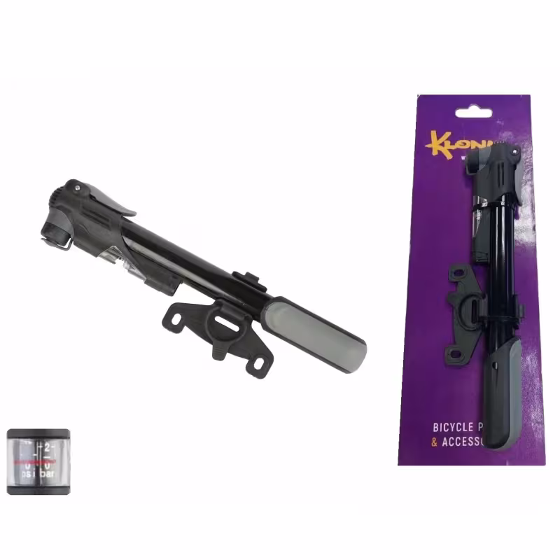 Насос портативный для велосипеда Klonk 10710