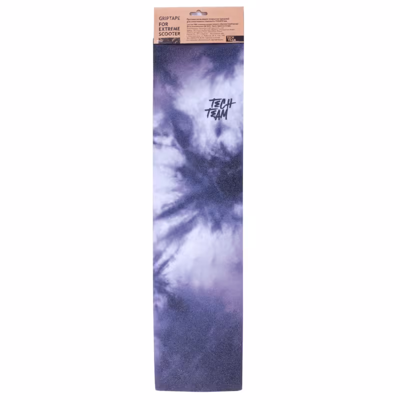 Шкурка (наклейка на деку) Tech Team Tie-dye NN012181 для трюкового самоката