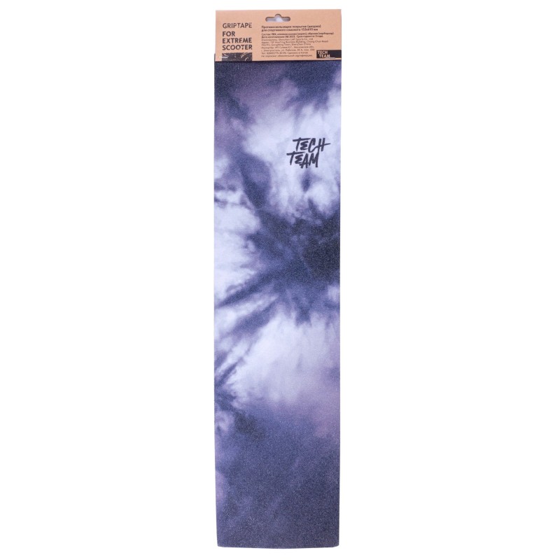 Шкурка (наклейка на деку) Tech Team Tie-dye NN012181 для трюкового самоката