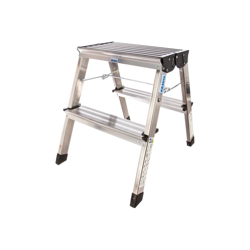 Стремянка-табурет двусторонняя Krause Monto Treppy, 2 ступени, 2.45 м