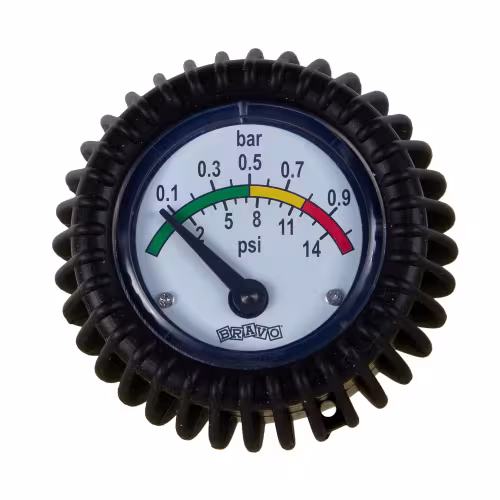 Манометр проверочный Bravo R151102N, для надувной лодки, 2000 Мбар