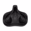 Седло велосипедное Knus KS-7040 Comfort Series, 265х215 мм, черный