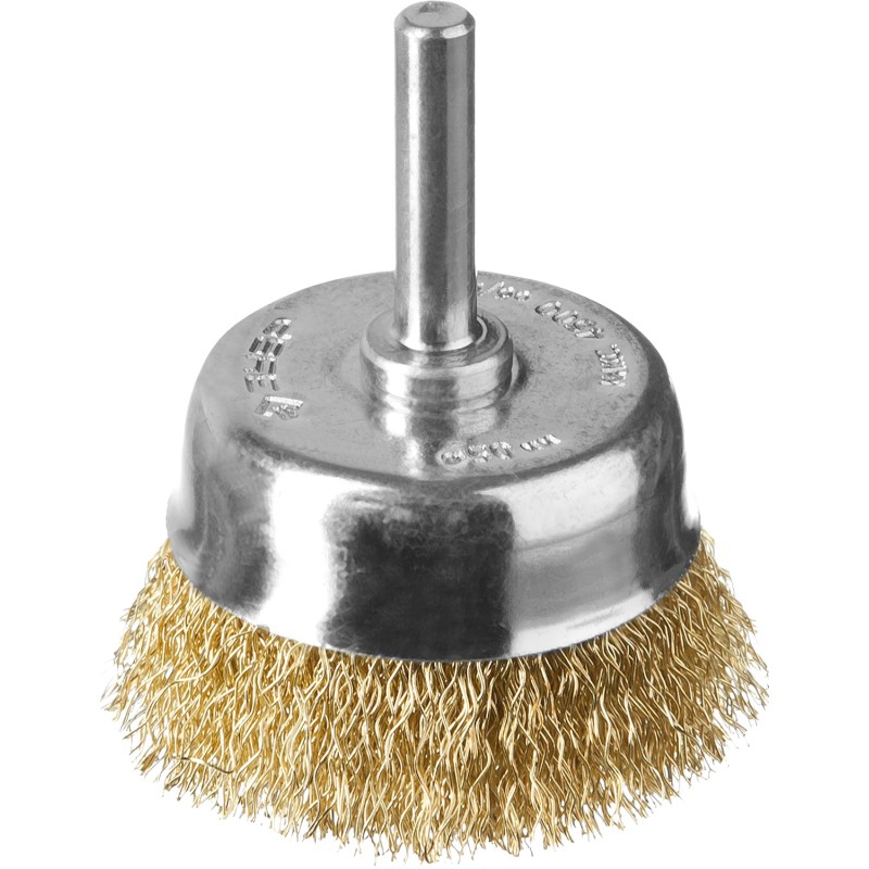 Кордщетка для дрели чашеобразная, витая Зубр 3525-050, 50 мм