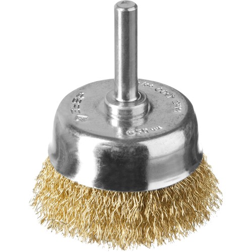 Кордщетка для дрели чашеобразная, витая Зубр 3525-075, 75 мм