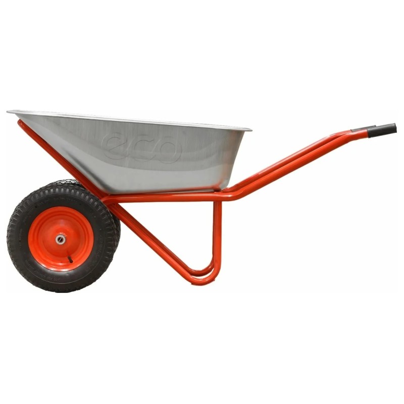 Тачка строительная двухколесная ECO WB351-2, 130 л