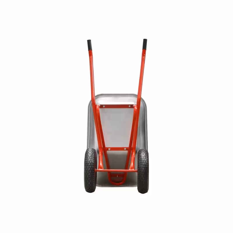 Тачка строительная двухколесная ECO WB351-2, 130 л