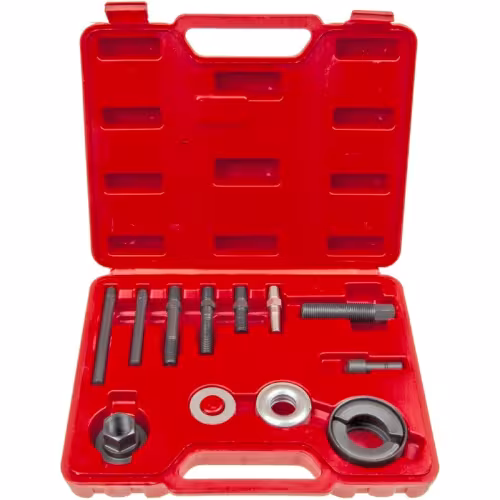 Набор инструментов для снятия и установки шкивов Эврика ER-86148, 12 предметов