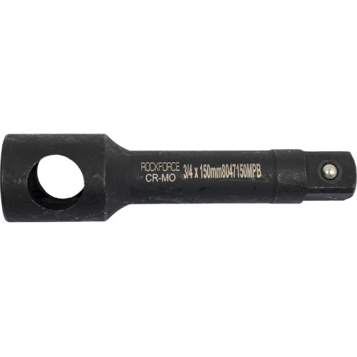 Удлинитель ударный с отверстием Rockforce RF-8047150MPB, 150 мм, 3/4