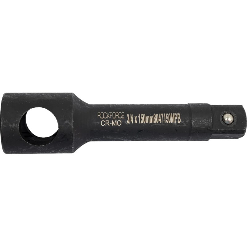 Удлинитель ударный с отверстием Rockforce RF-8047150MPB, 150 мм, 3/4