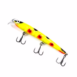 Воблер плавающий Lahti Fiksu, 110 мм, 8.5 г, цвет №49