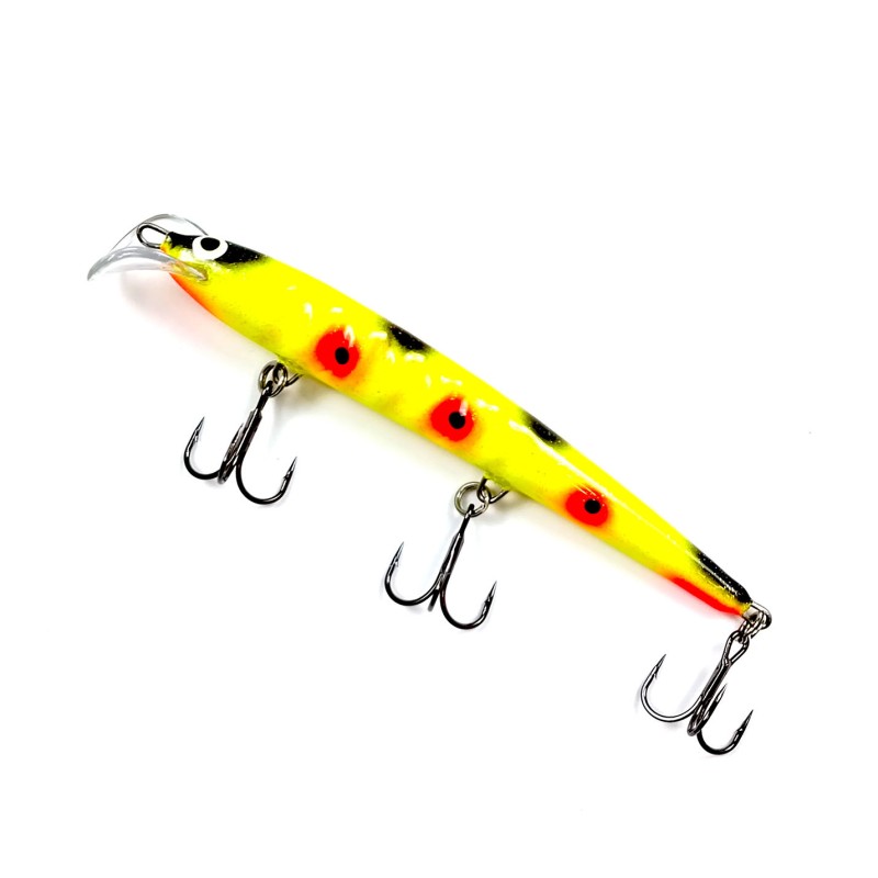 Воблер плавающий Lahti Fiksu, 110 мм, 8.5 г, цвет №49