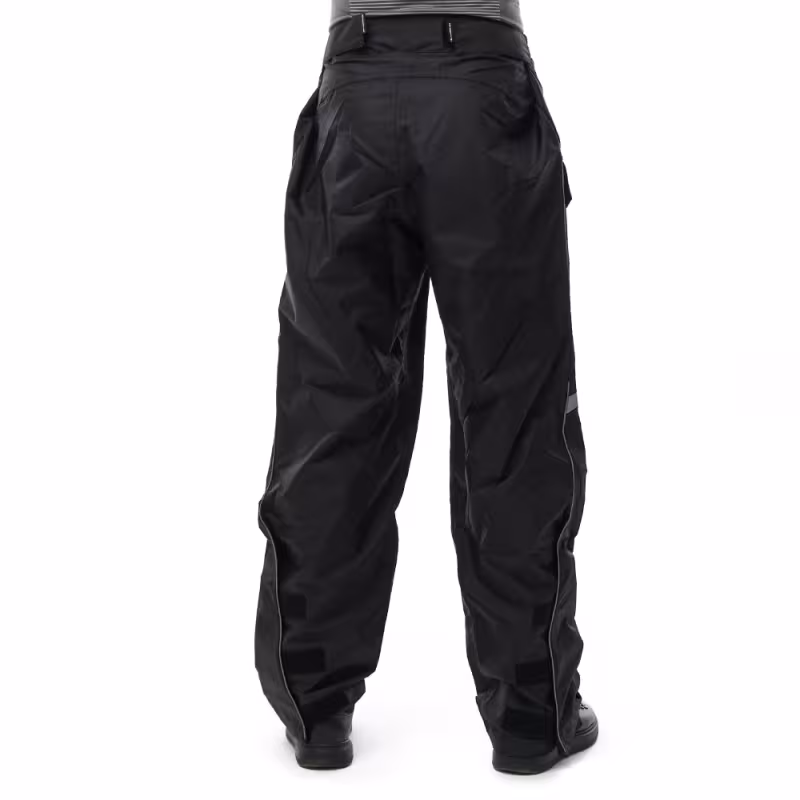 Брюки-дождевики мужские Dragonfly EVO 2023, мембрана, черный, размер XS, 164 см