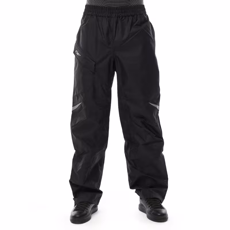 Брюки-дождевики мужские Dragonfly EVO 2023, мембрана, черный, размер S, 170 см