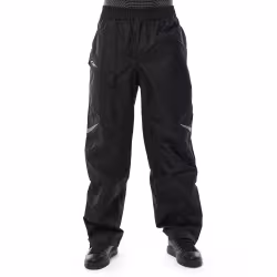 Брюки-дождевики мужские Dragonfly EVO 2023, мембрана, черный, размер M