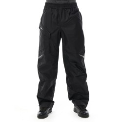Брюки-дождевики мужские Dragonfly EVO 2023, мембрана, черный, размер M
