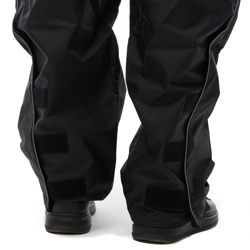 Брюки-дождевики мужские Dragonfly EVO 2023, мембрана, черный, размер L