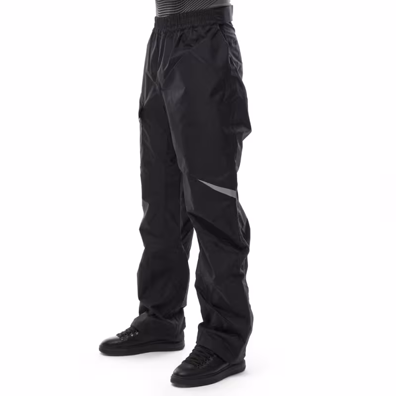 Брюки-дождевики мужские Dragonfly EVO 2023, мембрана, черный, размер XL