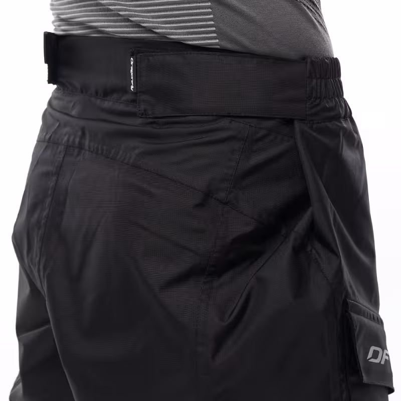 Брюки-дождевики мужские Dragonfly EVO 2023, мембрана, черный, размер XXL, 188 см