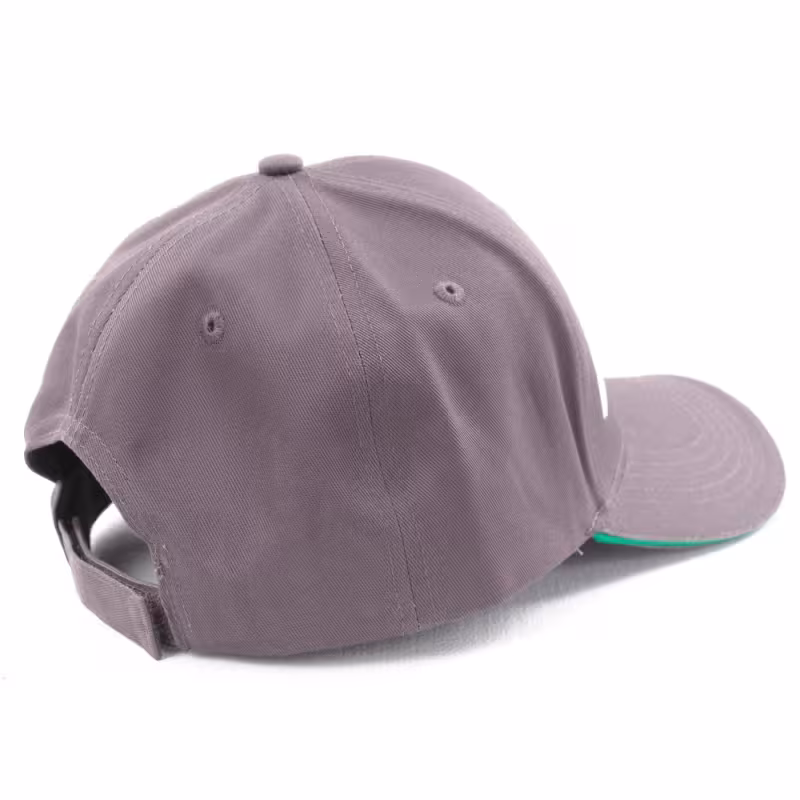 Кепка-бейсболка Dragonfly Classic Motor Sport Grey/Green, хлопок, серый/зеленый